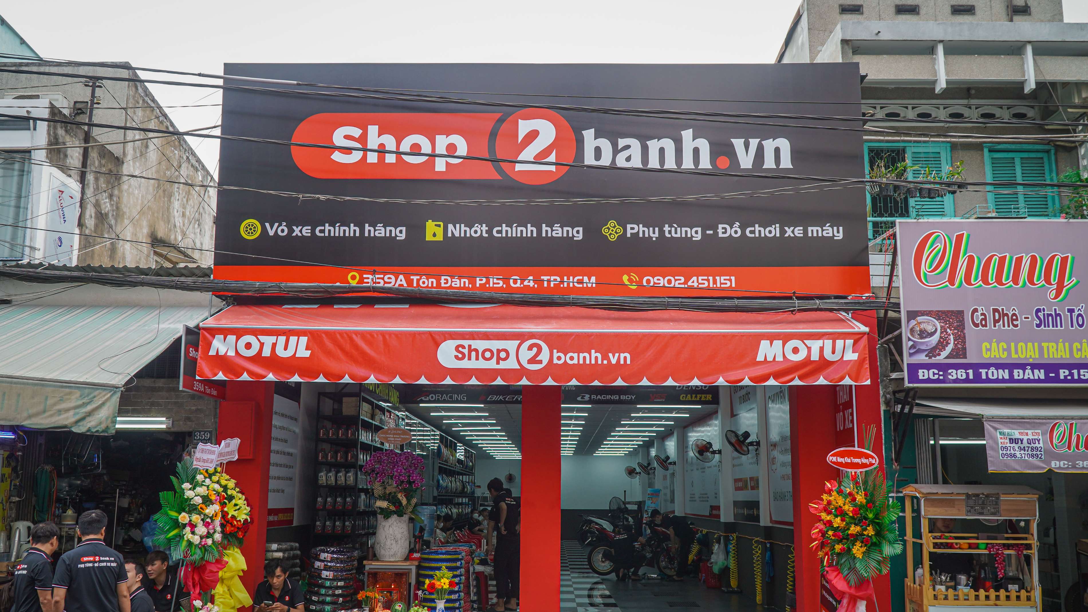 HCM: Đại lý Dầu Nhớt Shop2banh - Quận 4 